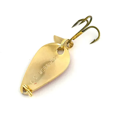 Acme K.O. Wobbler Plandavka, Zlatá/Červená, 3,5g, Sonic Flipper, #8460