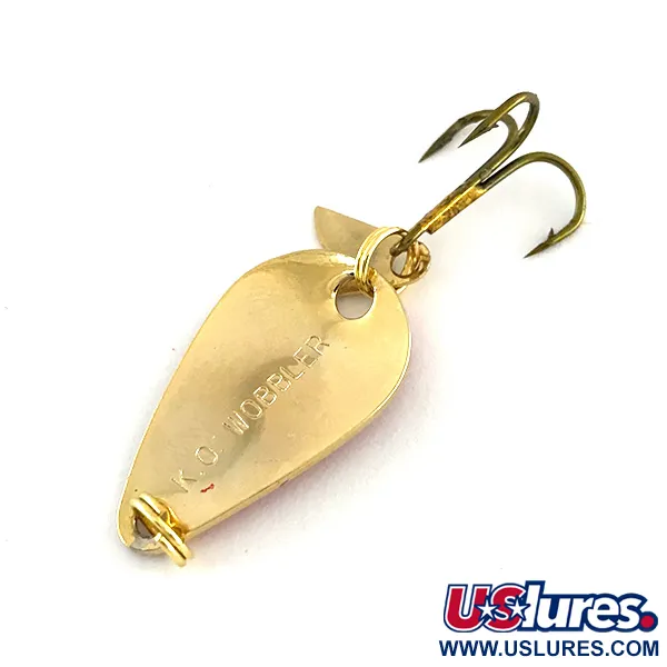 Acme K.O. Wobbler Plandavka, Zlatá/Červená, 3,5g, Sonic Flipper, #8460