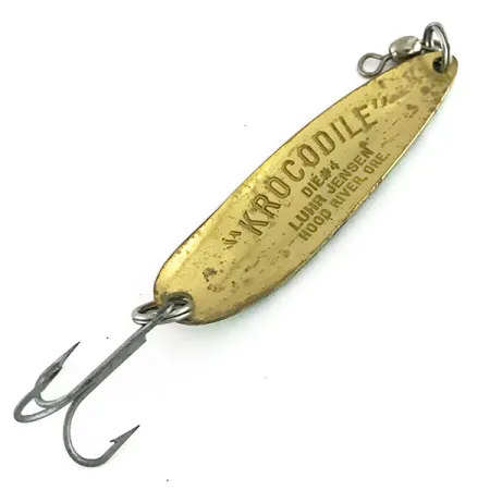 Luhr Jensen Krocodile Die #4 UV Plandavka, Fire Tiger, 14g, UV, #8466