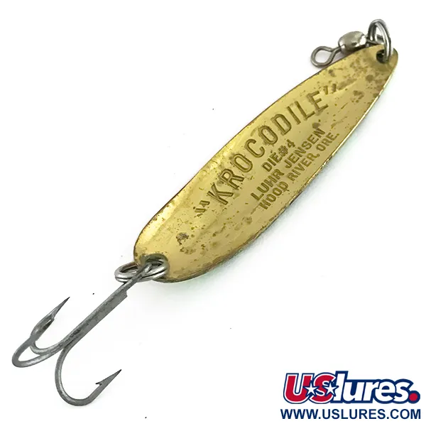 Luhr Jensen Krocodile Die #4 UV Plandavka, Fire Tiger, 14g, UV, #8466