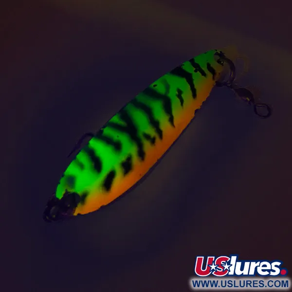 Luhr Jensen Krocodile Die #4 UV Plandavka, Fire Tiger, 14g, UV, #8466