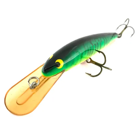 Bagley's Diving Bang-O-Lure Wobbler, Fire Tiger, 12,5g, UV, #8474