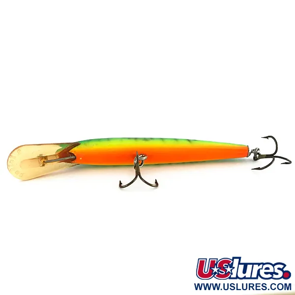 Bagley's Diving Bang-O-Lure Wobbler, Fire Tiger, 12,5g, UV, #8474