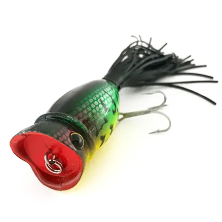 Producers Popper Hladinový wobler, Fire Tiger, 7,1g, Chrastítko, #8476