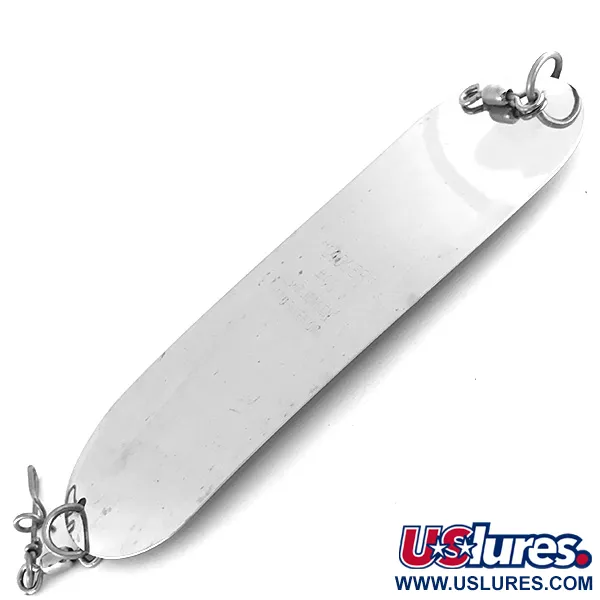 Luhr Jensen Dodger Atraktor, Nikl / Zelená, 40g, Trolling, #8491