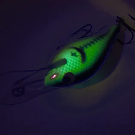 Renegade Little Diver vobler, Zelený, 11g, UV aktivní, #8498