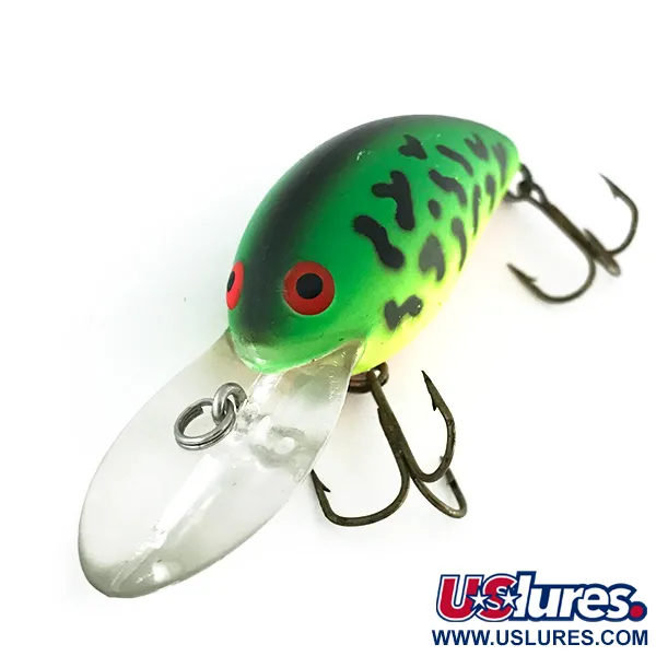 Bomber Model 7A Wobbler, Green Tiger, 9g, UV barva, #8504