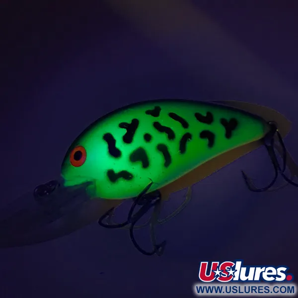 Bomber Model 7A Wobbler, Green Tiger, 9g, UV barva, #8504