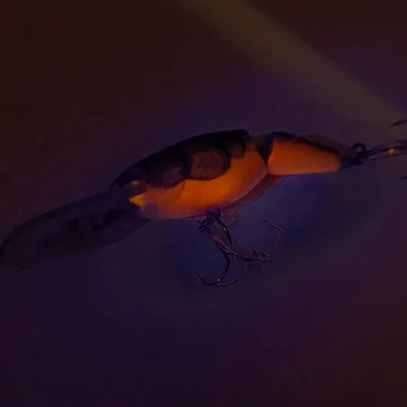 Rapala Shad Rap Jointed RS 05 Wobler, Orange, 8g, UV aktivní, #8526