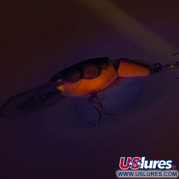 Rapala Shad Rap Jointed RS 05 Wobler, Orange, 8g, UV aktivní, #8526