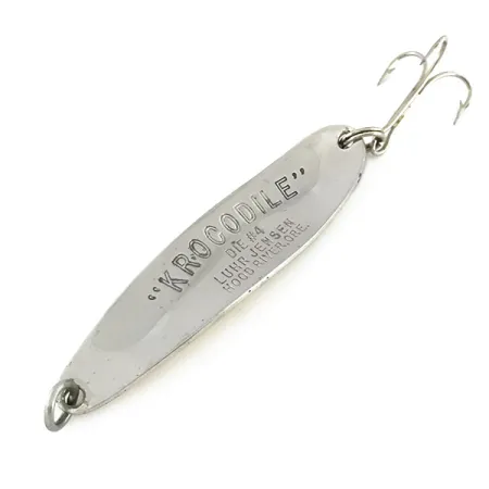 Luhr Jensen Krocodile Die #4 Plandavka, Nikl / Zlato, 14g, #8533