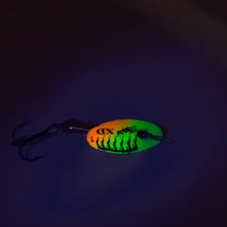 Mepps XD 1 Třpytka, Rainbow Flame, 2.7g, UV reaktivní, #8535