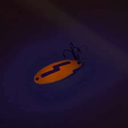 Acme Thunderbolt UV Plandavka, Fluorescent Orange / Nickel, 3,5g, #8549