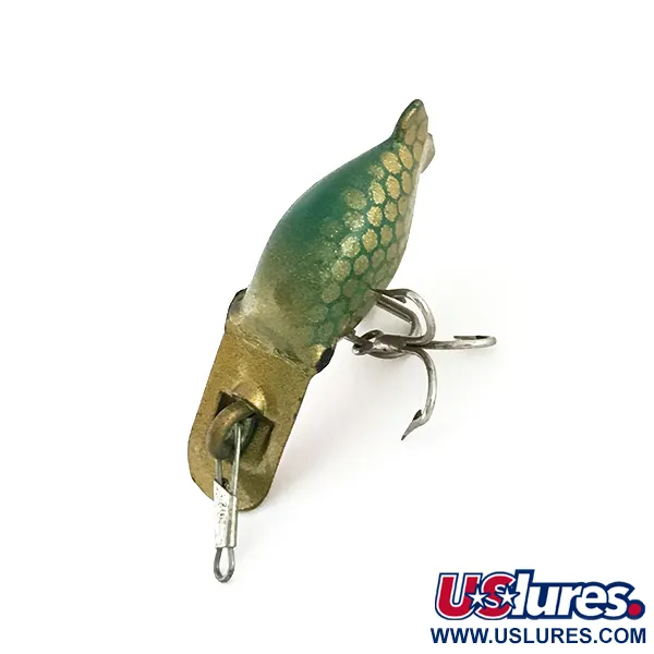 Luhr Jensen Hot Shot 70 Wobler, Zeleno-zlatá Voština, 1.6g, #8559