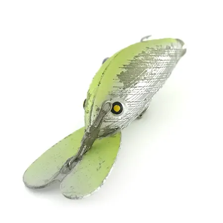 Bill Norman Quarterback Shallow Wobler, Stříbrná/Chartreuse, 7g, Glow, #8591
