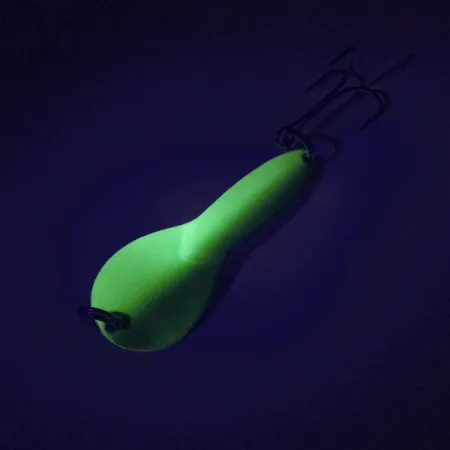 Acme Dazzler #2 UV Plandavka, Yellow / Green / Nickel, 7g, UV, #8600