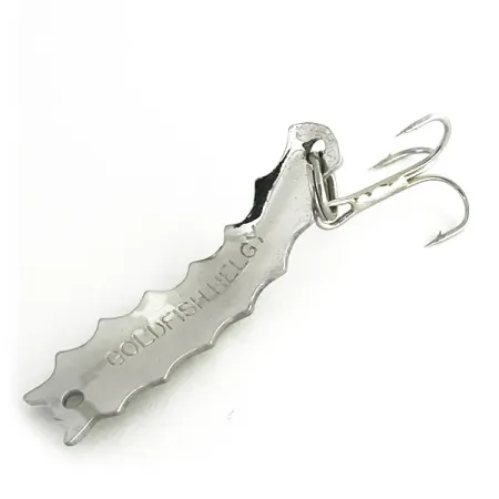 Goldfish Helgy Plandavka, Nickel / Red Eyes, 4.5g, Hmyzí profil, #8621