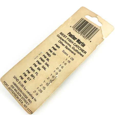 Panther Martin 9 Třpytka, Nikl, 11g, Bez Třmínku, #8626