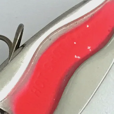 Třpytka Luhr Jensen Hot Shot W UV, Nickel/Pink, 4,5g, UV, #8665