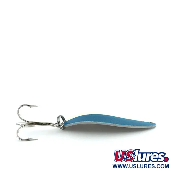 Acme Little Cleo Glow Plandavka, Modrá/Bílá/Nikl, 11g, Glow, #8688