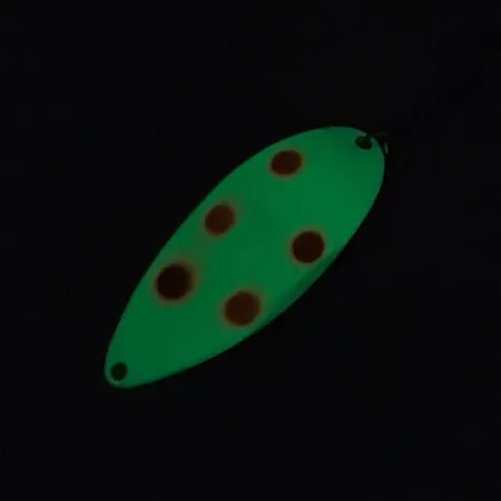 Acme Little Cleo Glow Plandavka, Bílá/Červená/Nikl, 21g, Glow, #8689