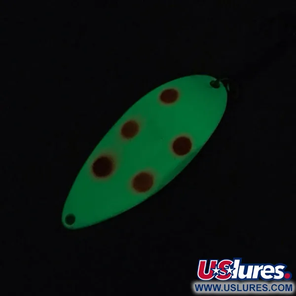 Acme Little Cleo Glow Plandavka, Bílá/Červená/Nikl, 21g, Glow, #8689