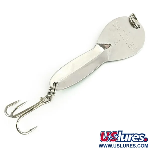 Acme Dazzler #2 Plandavka, Tepaný Nikl / Zelená, 7g, Sběratel., #8700