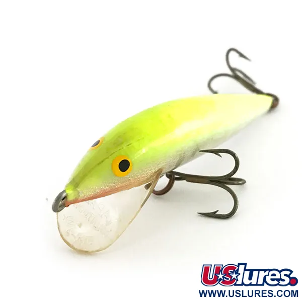 Rapala Countdown S7 Wobler, Chartreuse, 8g, svítící, #8704