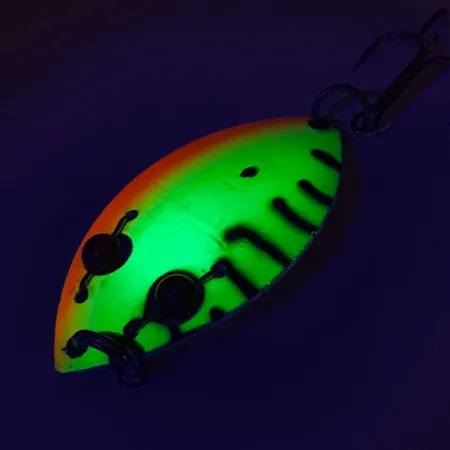 Gibbs Ruby Eye Wiggler 2 UV Plandavka, Fire Tiger, 13g, Sklo, #8739