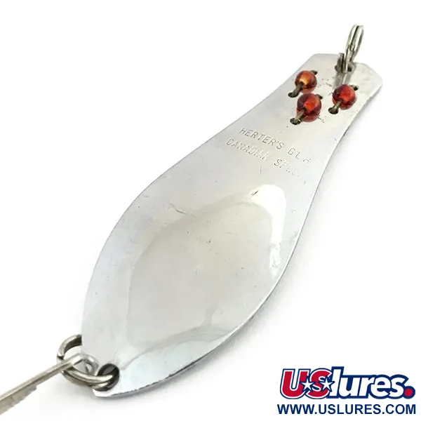 Herter's Canadian Spoon Plandavka, Nikl / Červené oči, 10g, #8747