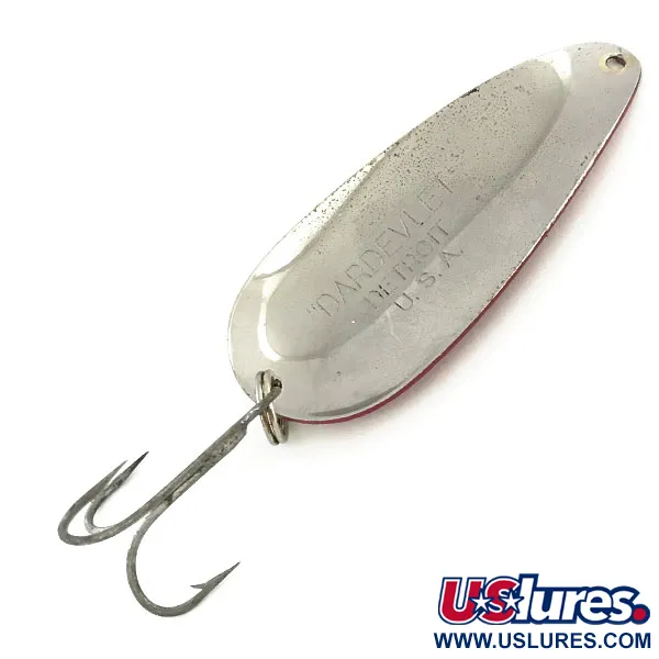 Eppinger Dardevle Dardevlet Plandavka, Červená/Bílá/Nikl, 21g, #8764