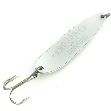 Luhr Jensen Krocodile Die #3 Plandavka, Perleť/Zelená, 14g, Glow, #8771