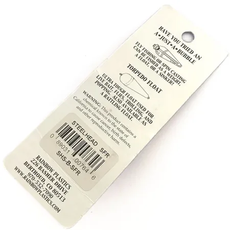 Rainbow Plastics Steelhead UV Plandavka, Fluorescent Orange, 14g, #8780