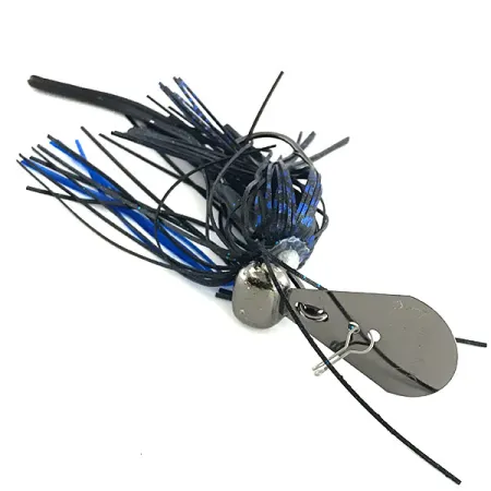 Strike King Rage Blade Jig, Černá, 12g, Háček Gamakatsu, #8808