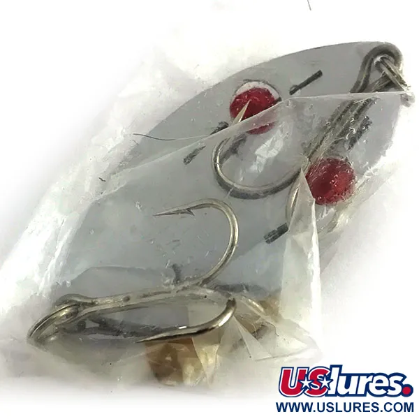 Herter's Glass eye spoon Plandavka, Nikl / Červené oči, 28g, #8836