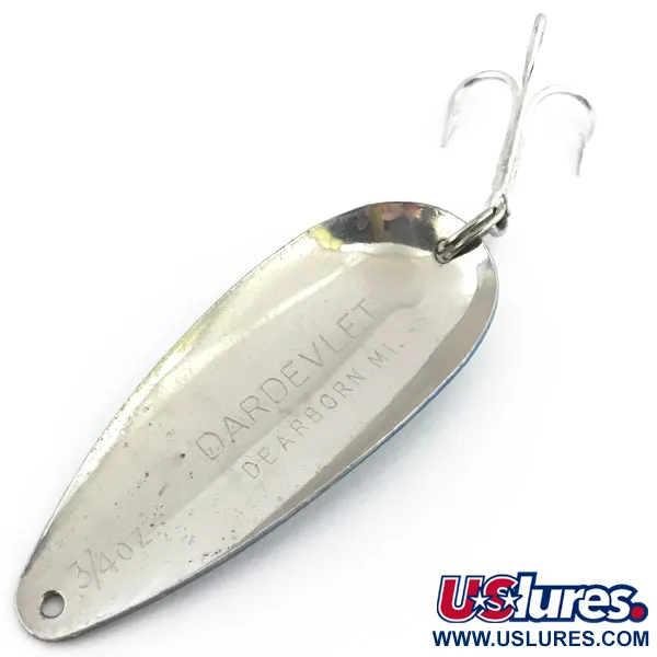 Eppinger Dardevle Dardevlet Plandavka, Modrá / Nikl, 21g, Dearborn, #8853