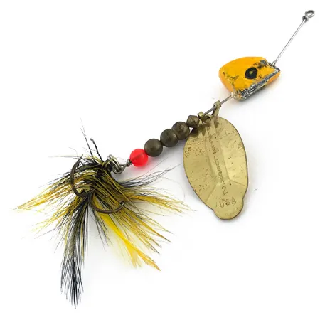 Mepps Lusox 2 Třpytka, Zlatá / Žlutá, 17g, Výměnná hlavička, #8858