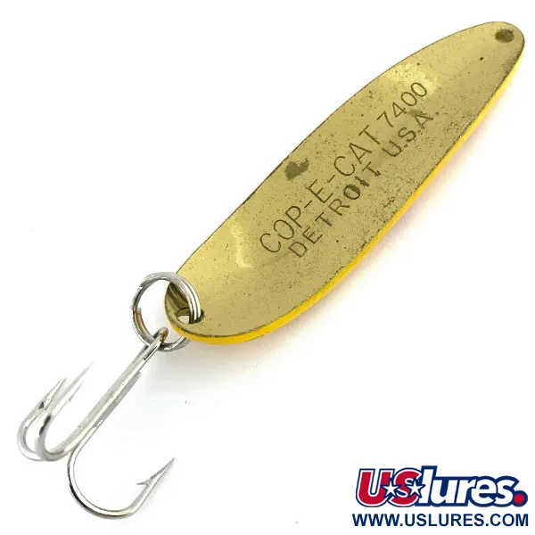 Dardevle Cop-E-Cat 7400 Plandavka, Five of Diamonds, 19g, Zlatá, #8880