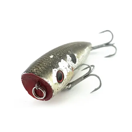 Bass Pro Shops XTS Speed Lures Popper, Stříbrná, 7g, Hladinový, #8885