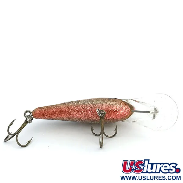 Strike King Dance N Shad Wobler, Golden Glitter, 10g, dřevo, #8893