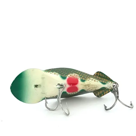 Buck Perry Spoonplug Plandavka, Zeleno-Zlatá, 10g, Vintage, #8900