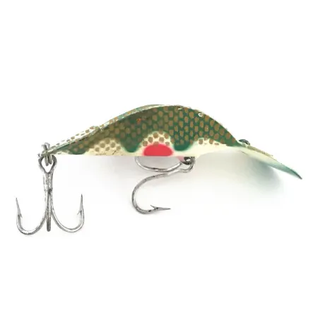 Buck Perry Spoonplug Plandavka, Zeleno-Zlatá, 10g, Vintage, #8900