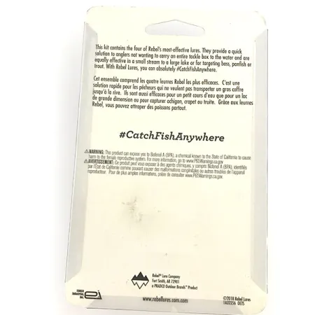 Rebel Ultralight Kit Sada nástrah, Mix, 4-5cm, Vintage, #8930