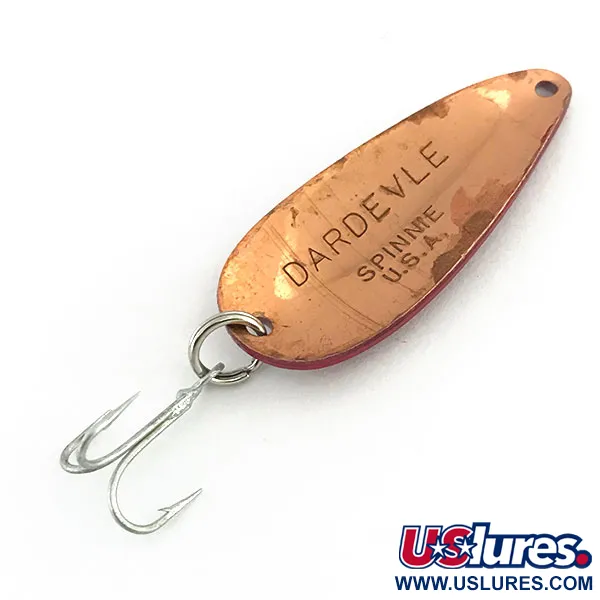 Eppinger Dardevle Midget Plandavka, Červená/Bílá/Měď, 6g, Klasika, #8942