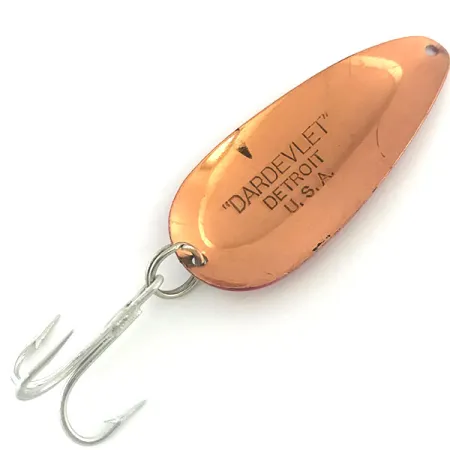 Dardevle Dardevlet Plandavka, Červená/Bílá/Měď, 21g, Vintage, #8943