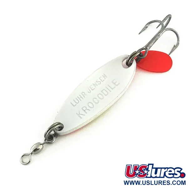 Luhr Jensen Krocodile Plandavka, Rainbow, 7g, Mosaz, #8945