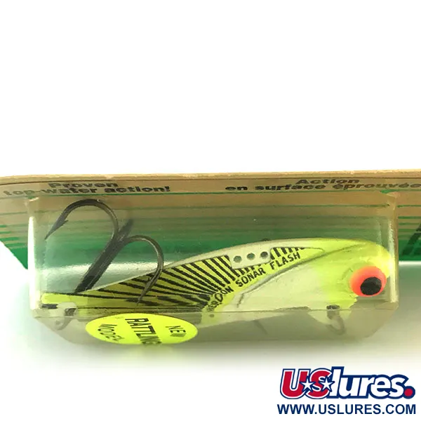 Heddon Rattling Sonar Flash 433F UV Cikáda, Chartreuse, 14g, UV, #8948