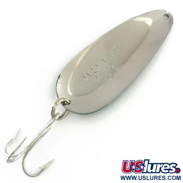 Dardevle Dardevlet Plandavka, Zeleno-bílá/Nikl, 21g, Vintage, #8956