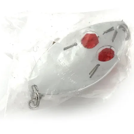 Herter's Glass eye spoon Plandavka, Nikl/Červená, 11g, Oči, #8987