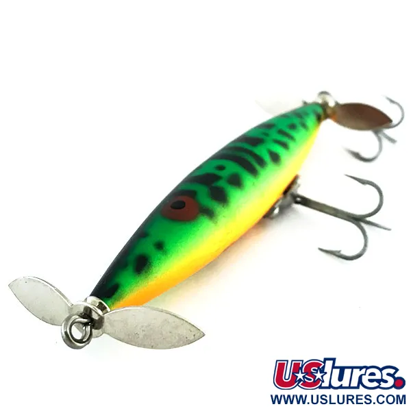 Heddon Dying Flutter Povrchová nástraha, Fire Tiger, 11g, Vrtule, #9022